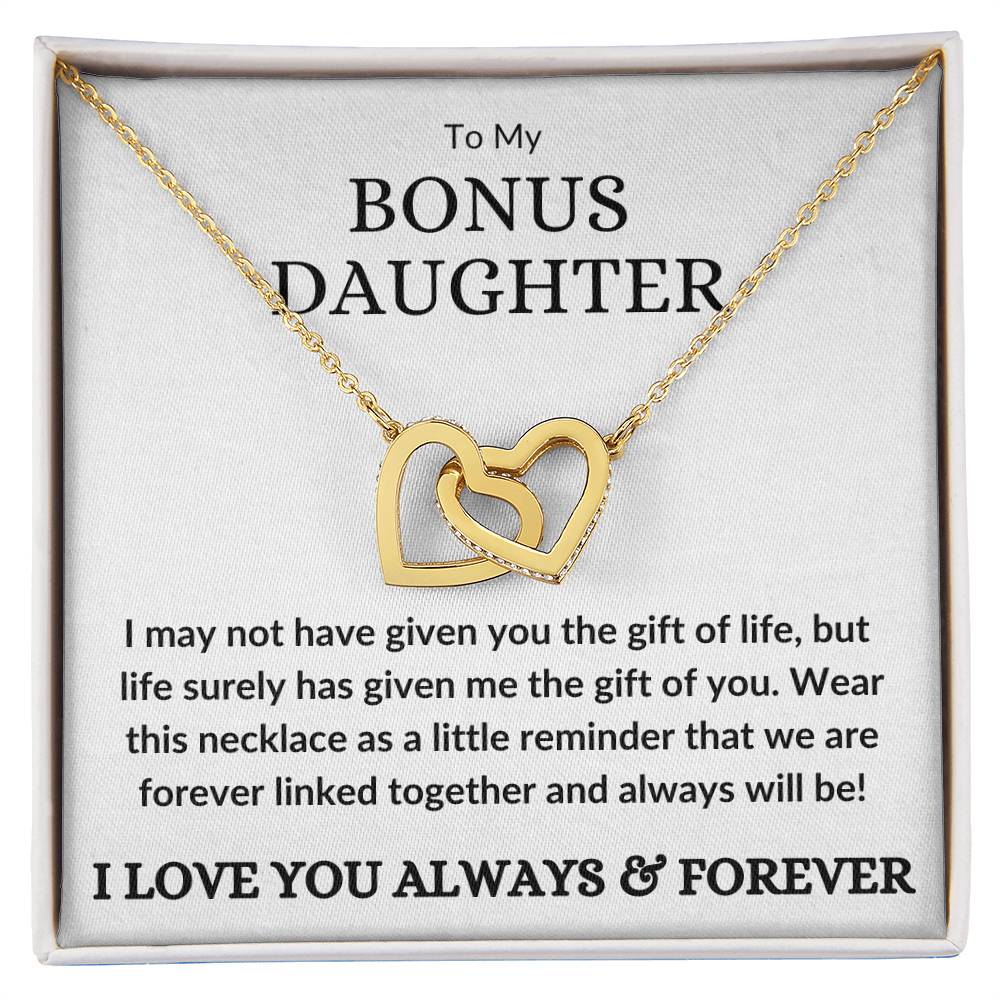 Bonus Daughter Necklace - Gift of you (w) Jewelry Giftinum