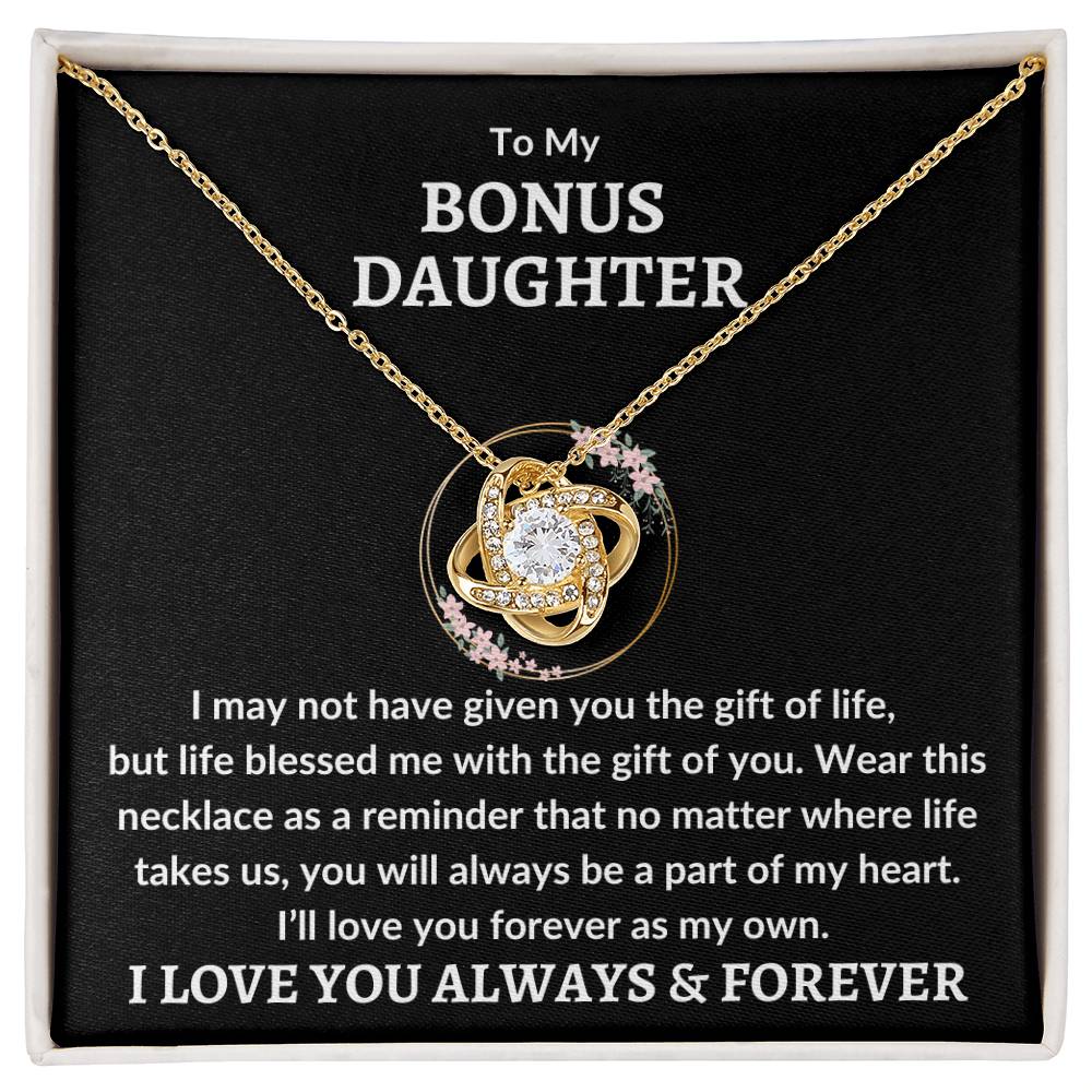 Bonus Daughter Necklace - love you as my own Jewelry Giftinum