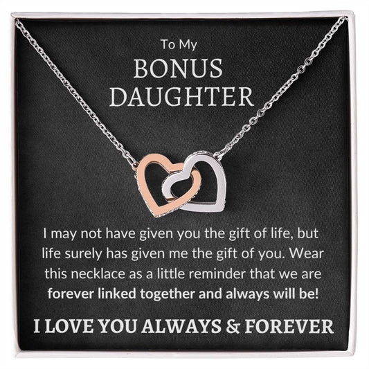 Bonus Daughter Necklace - The Gift of You Jewelry Giftinum