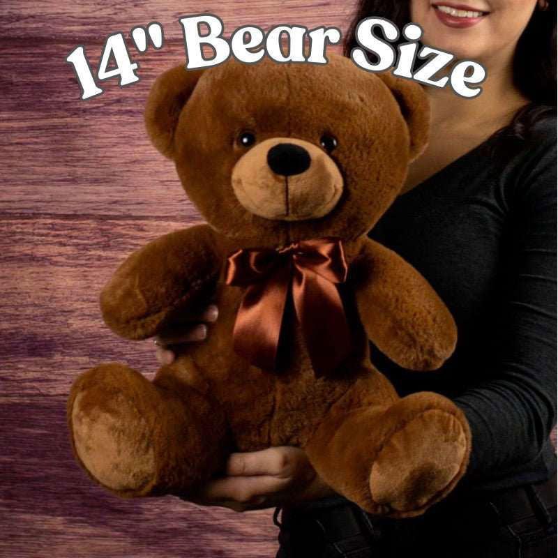 Bonus mom teddy bear - all the times Teddy Bear with Canvas Message CardGiftinum