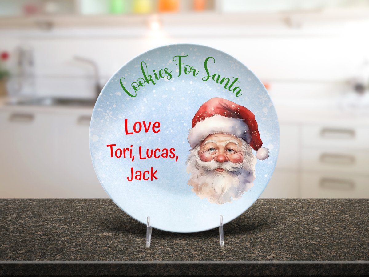 Cookies for Santa Plate (1) Giftinum