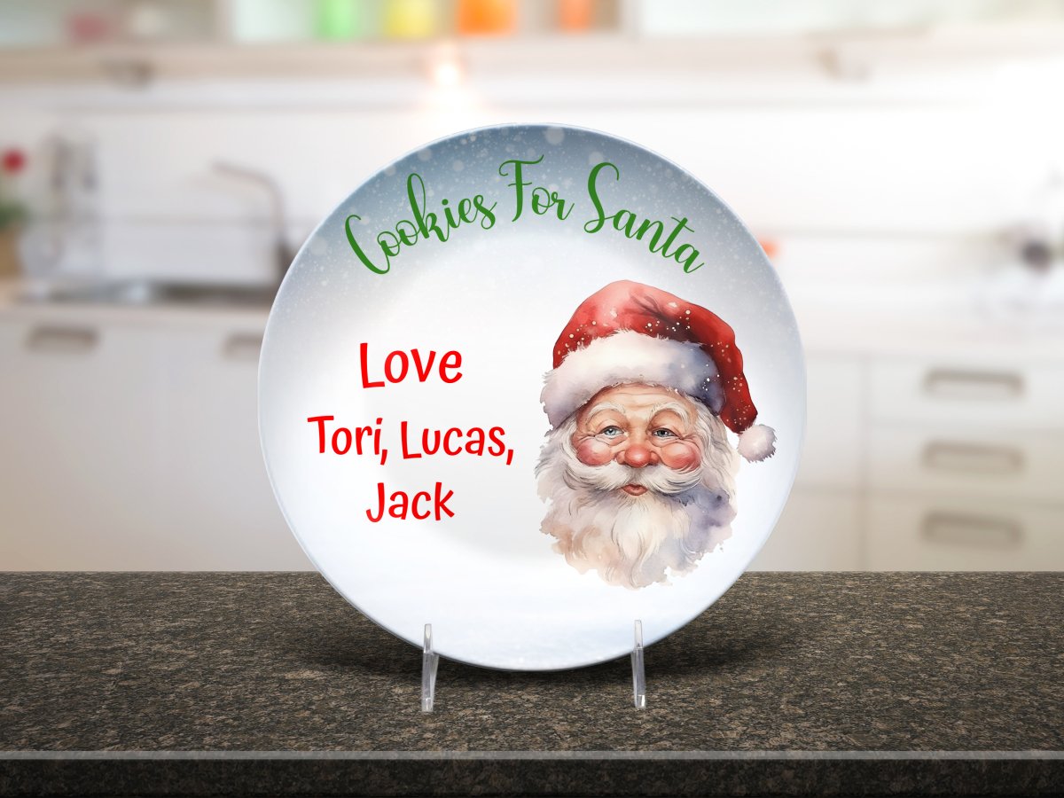 Cookies for Santa Plate (2) Giftinum