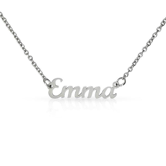 custome name Polished Stainless Steel / Standard Box Jewelry Giftinum