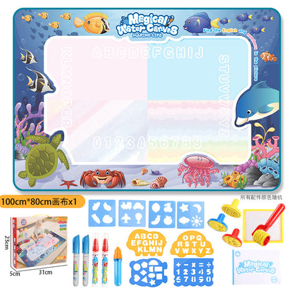 Magic Canvas toy can be clear drawing board Magic colorful graffiti carpet drawing book children's toys