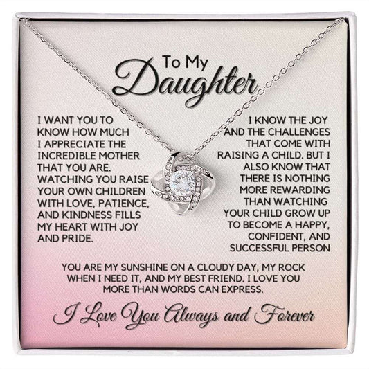 Daughter Necklace - How Much I appreciate - Premium Jewelry - Just $59.95! Shop now at Giftinum