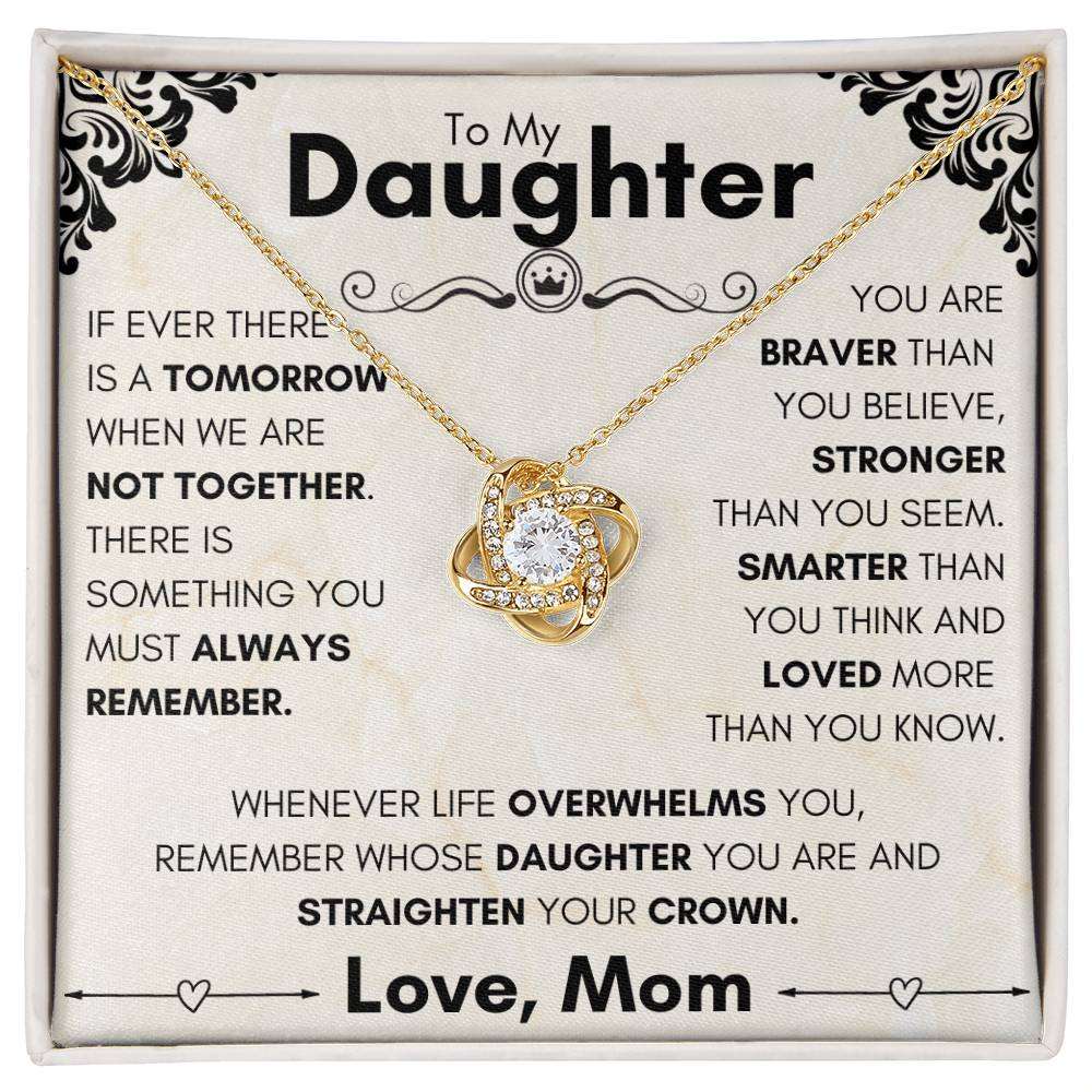Daughter Necklace - when we are not together - Premium Jewelry - Just $59.95! Shop now at Giftinum