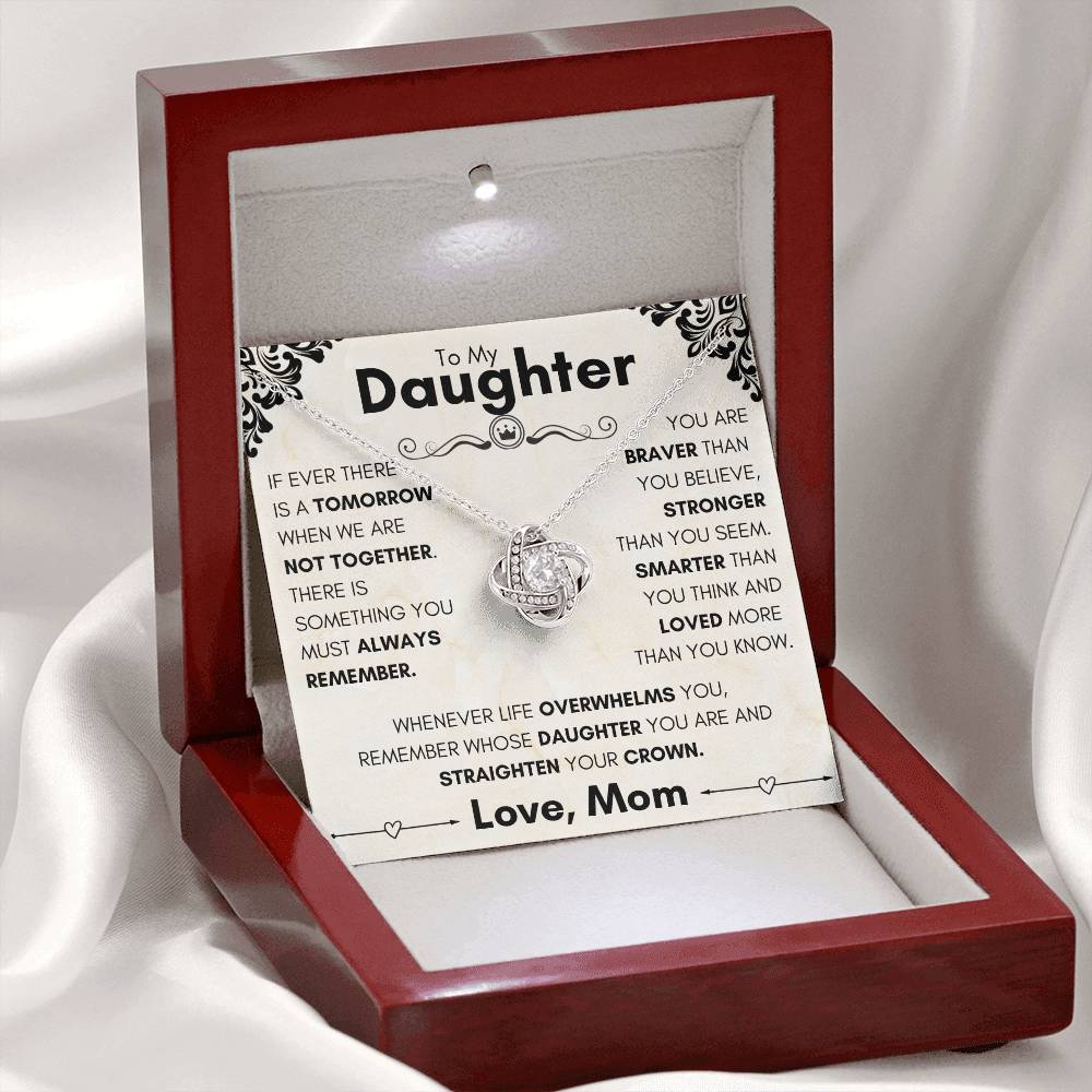 Daughter Necklace - when we are not together - Premium Jewelry - Just $59.95! Shop now at Giftinum