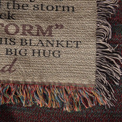 Daughter’s Strength Woven Blanket – A cherished symbol of love and resilience. Blankets Giftinum