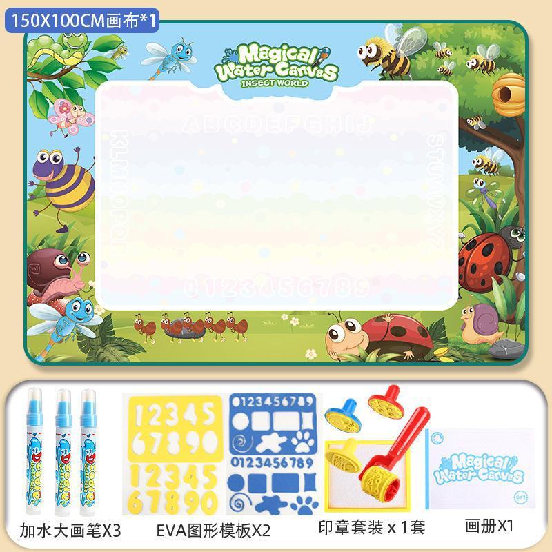 Magic Canvas toy can be clear drawing board Magic colorful graffiti carpet drawing book children's toys