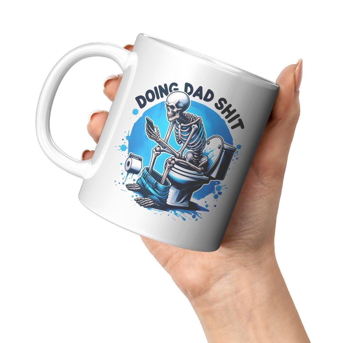 Doing Dad 💩 11 oz Mug Front/Back Giftinum