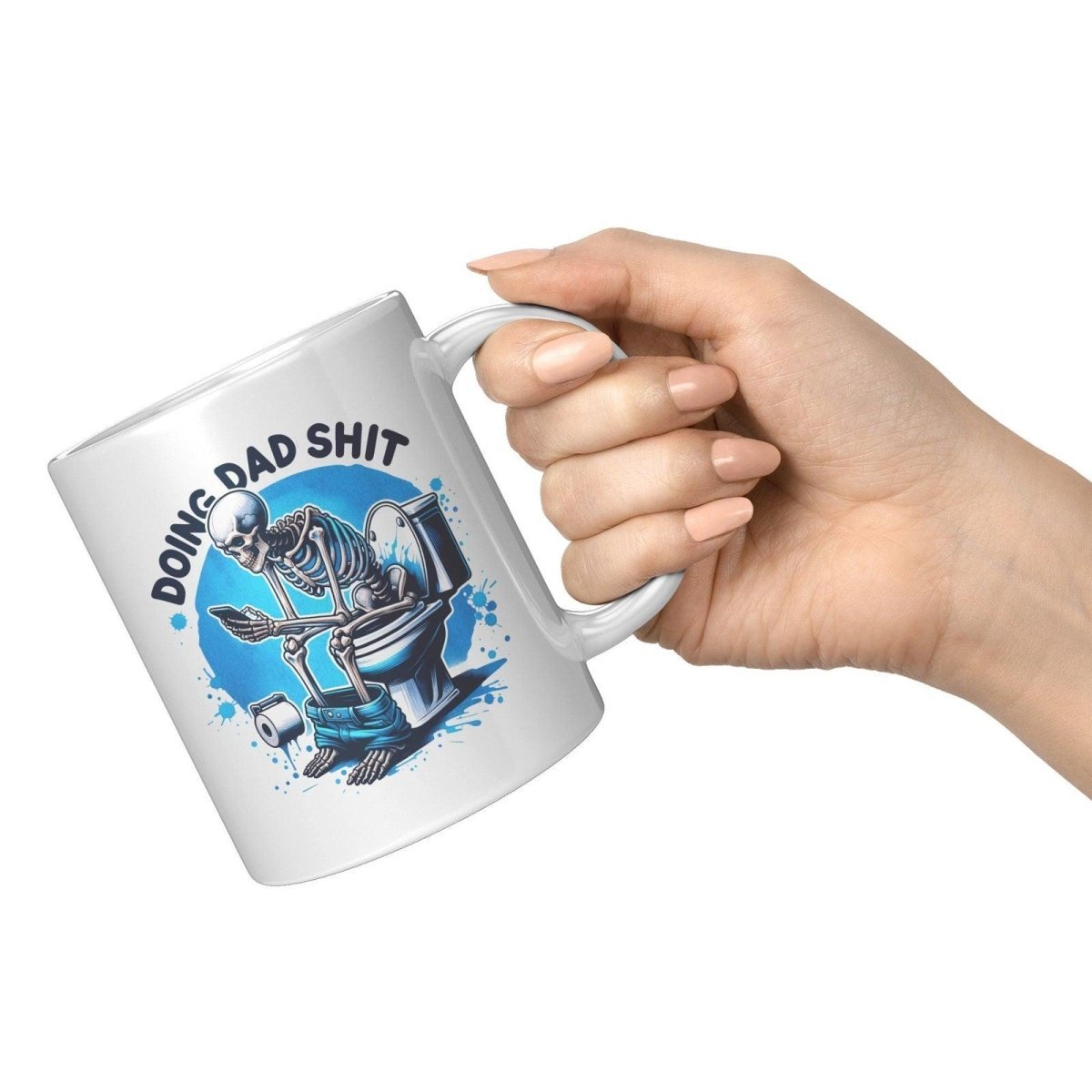 Doing Dad 💩 11 oz Mug Front/Back Giftinum