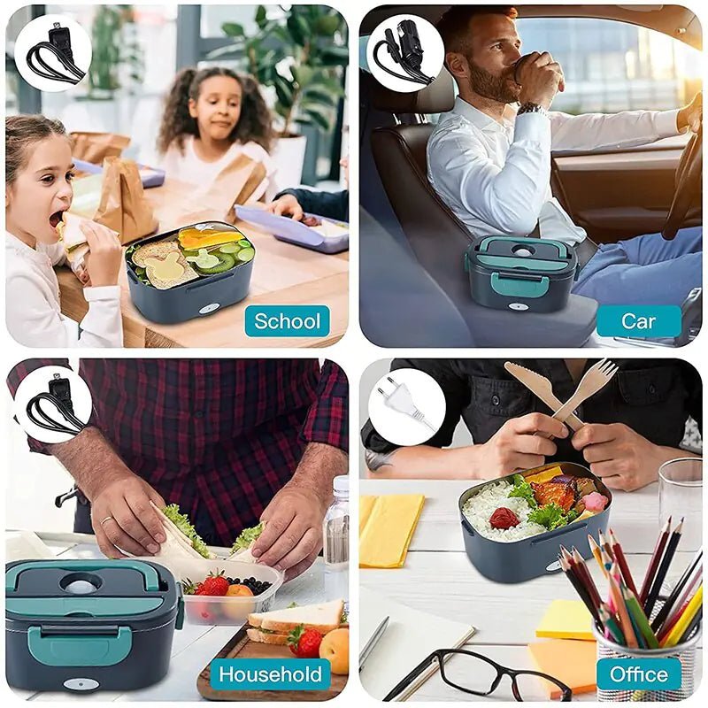 Dual Use Electric Heated Lunch Box Giftinum