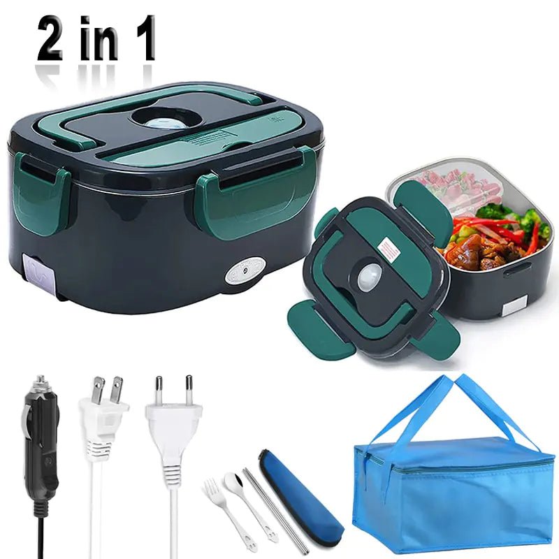 Dual Use Electric Heated Lunch Box Giftinum