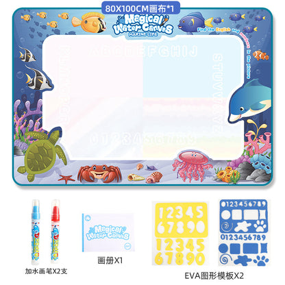 Magic Canvas toy can be clear drawing board Magic colorful graffiti carpet drawing book children's toys