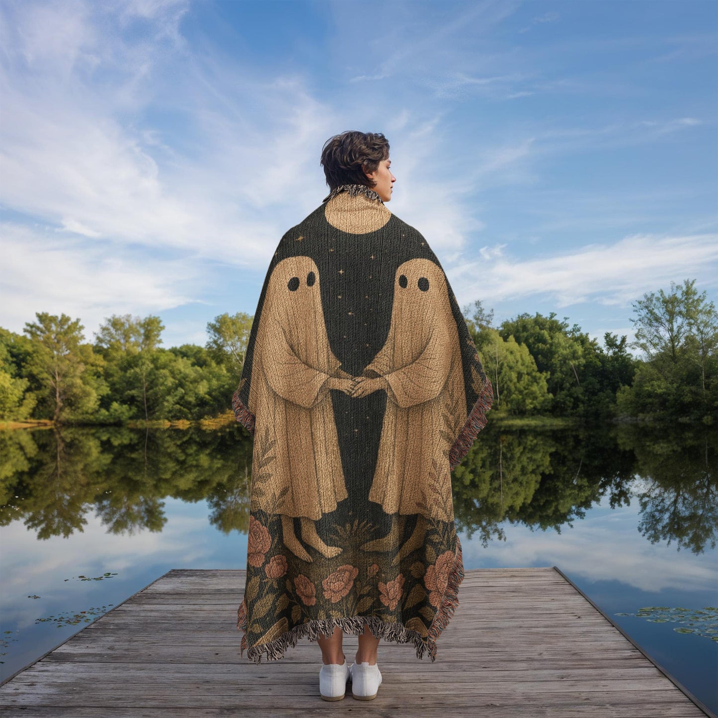 Kindred Spirits Personalized Woven Throw — Heirloom Blanket for Couples