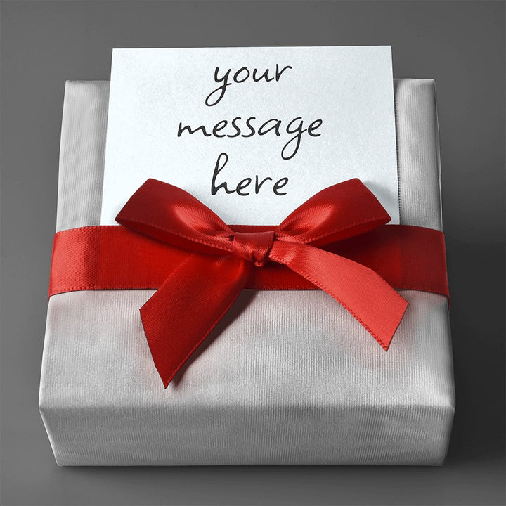 Gift Wrap with Personalized Message - Premium Jewelry - Just $9.95! Shop now at Giftinum