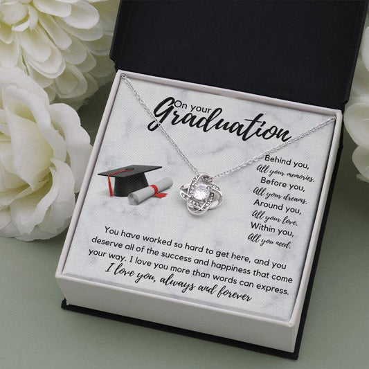 Graduation necklace - You have worked so hard to get here JewelryGiftinum