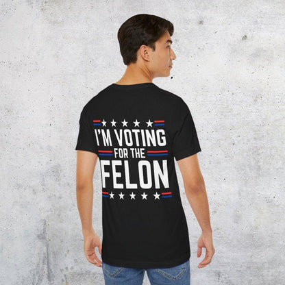 I'm voting for the felon Tee Giftinum