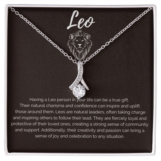 Leo Zodiac Birthday Necklace - Premium Jewelry - Just $119.95! Shop now at Giftinum