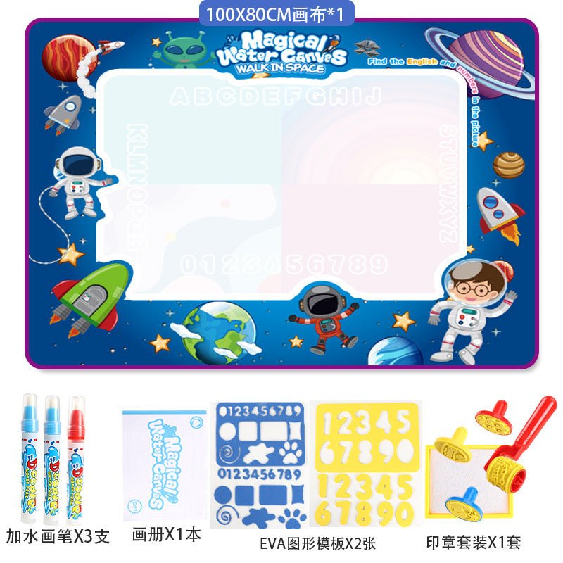 Magic Canvas toy can be clear drawing board Magic colorful graffiti carpet drawing book children's toys Giftinum