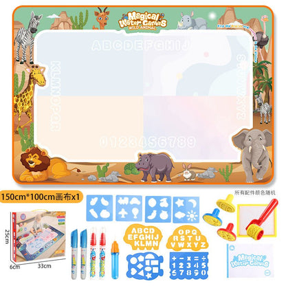 Magic Canvas toy can be clear drawing board Magic colorful graffiti carpet drawing book children's toys Giftinum