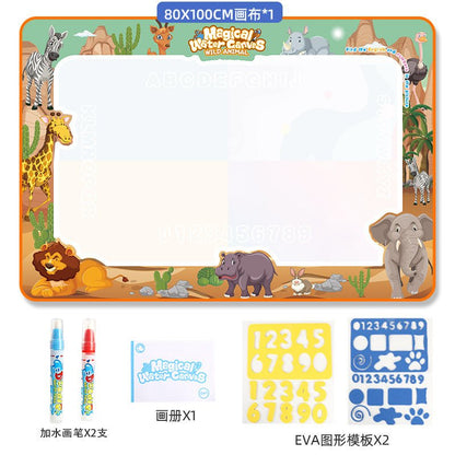 Magic Canvas toy can be clear drawing board Magic colorful graffiti carpet drawing book children's toys Giftinum