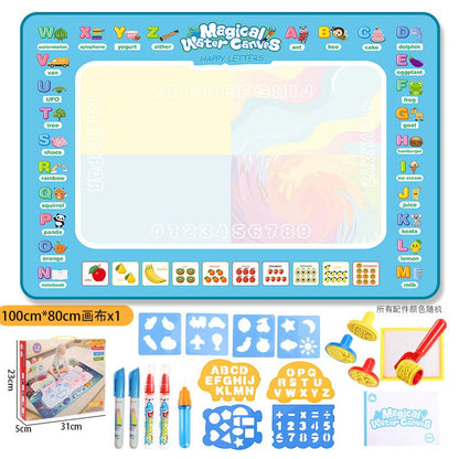 Magic Canvas toy can be clear drawing board Magic colorful graffiti carpet drawing book children's toys Giftinum