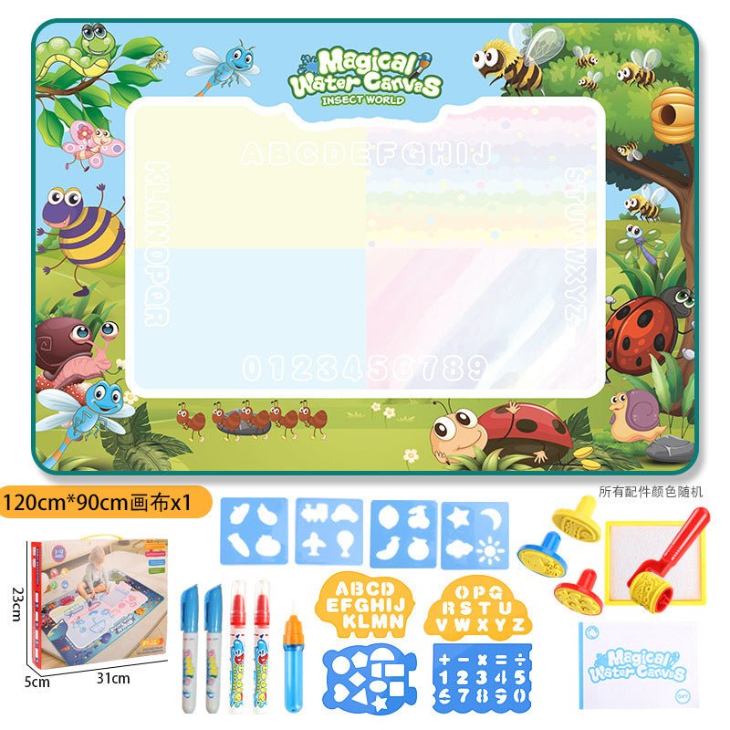 Magic Canvas toy can be clear drawing board Magic colorful graffiti carpet drawing book children's toys Giftinum