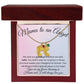 Mama to an Angel Baby Feet Necklace - We said our goodbye - Premium Jewelry - Just $39.95! Shop now at Giftinum