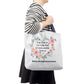 Miscarriage awareness tote bag JewelryGiftinum