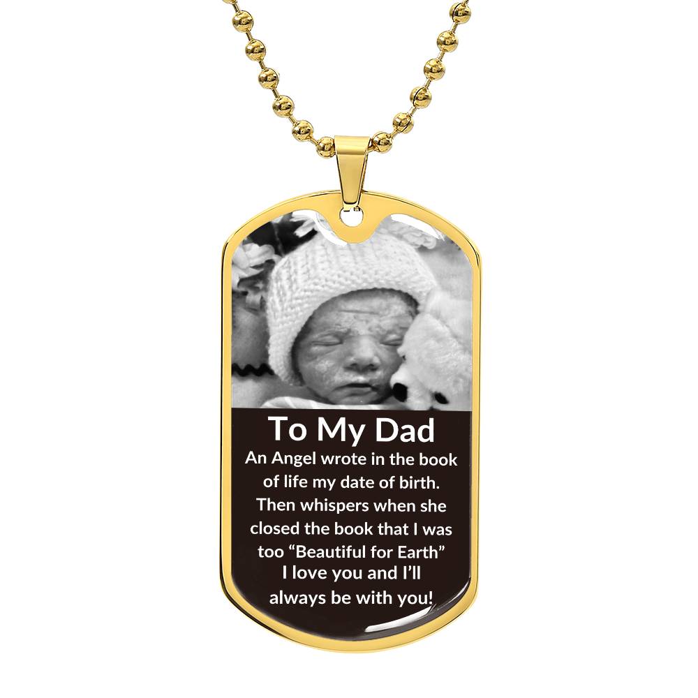 miscarriage gift for dad Jewelry Giftinum