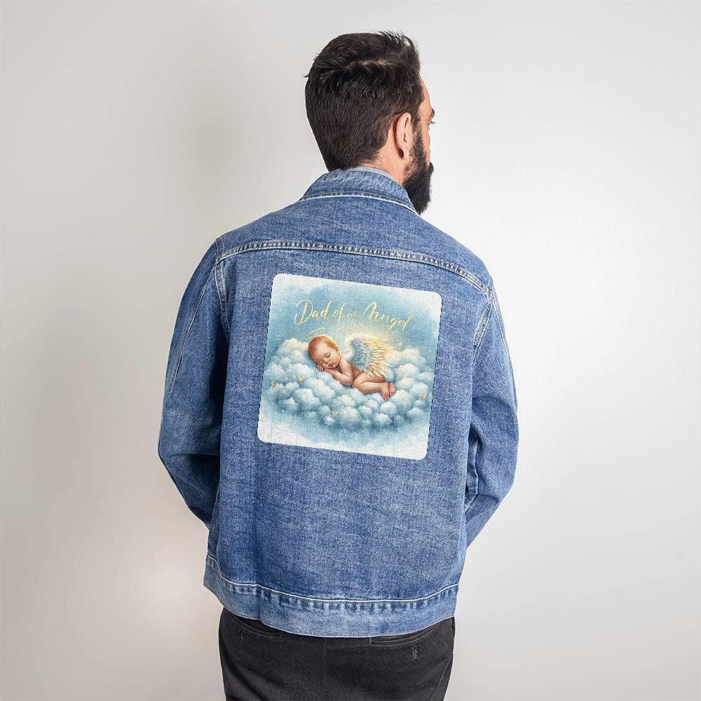 Miscarriage gift Men's Denim Jacket JewelryGiftinum