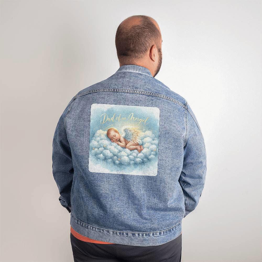 Miscarriage gift Men's Denim Jacket JewelryGiftinum