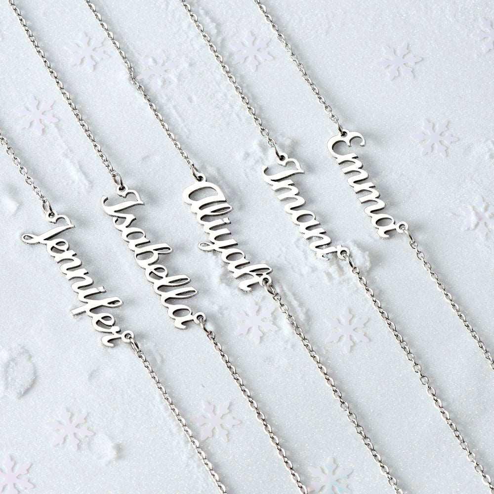 Mom Name Necklace - Head might explode JewelryGiftinum