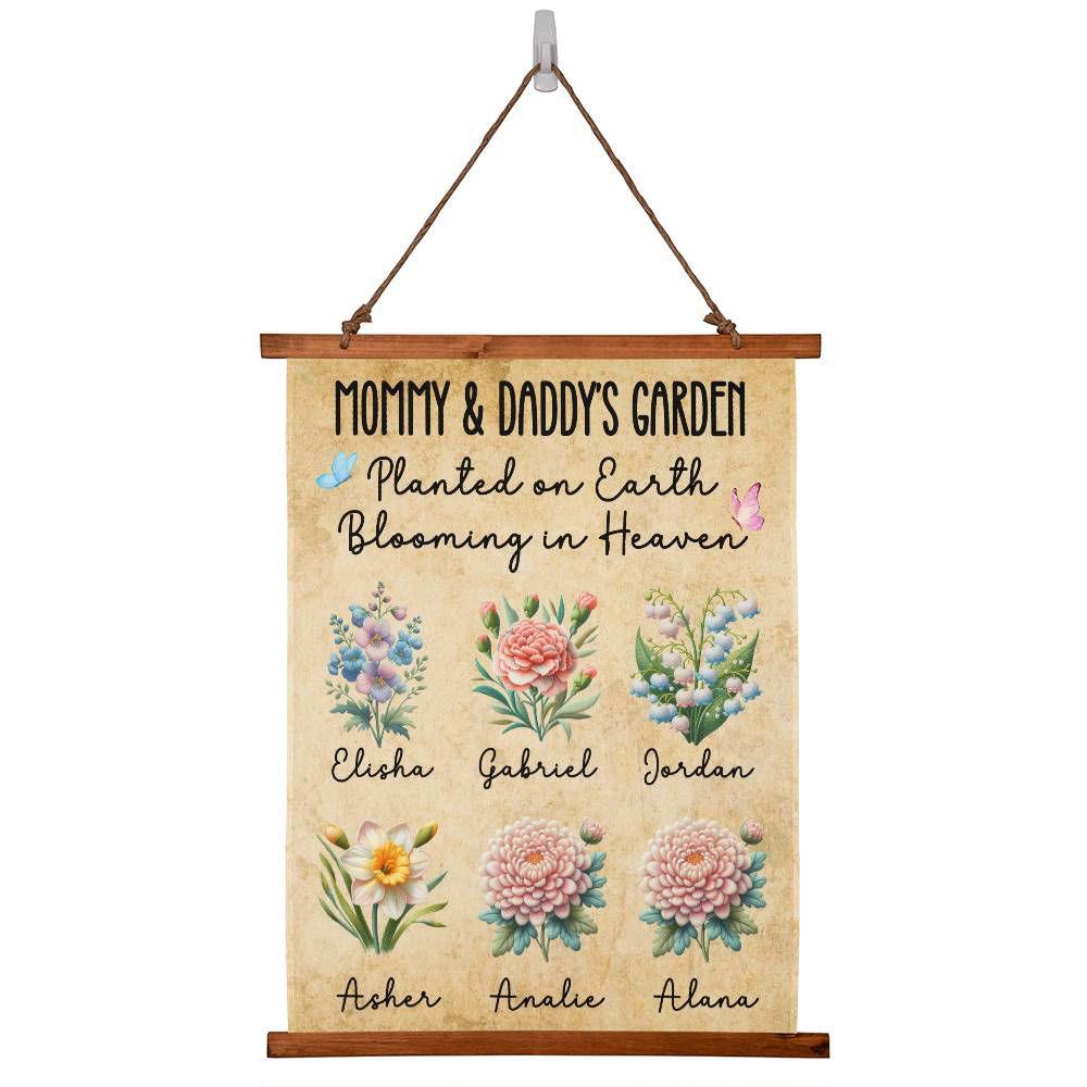 Mommy & Daddy's Garden - Blooming in Heaven JewelryGiftinum