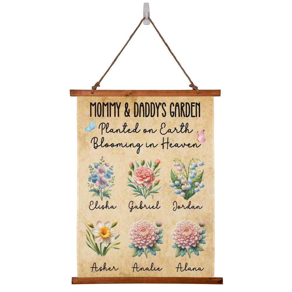 Mommy & Daddy's Garden - Blooming in Heaven - Premium Jewelry - Just $49.99! Shop now at Giftinum