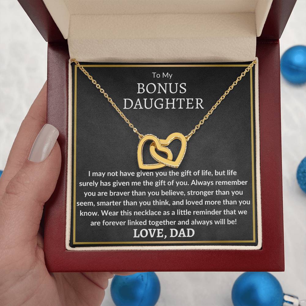 My Bonus Daughter - Braver than you believe Jewelry Giftinum