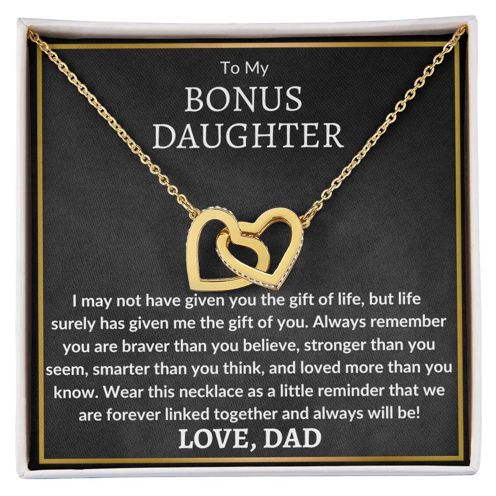 My Bonus Daughter - Braver than you believe Jewelry Giftinum