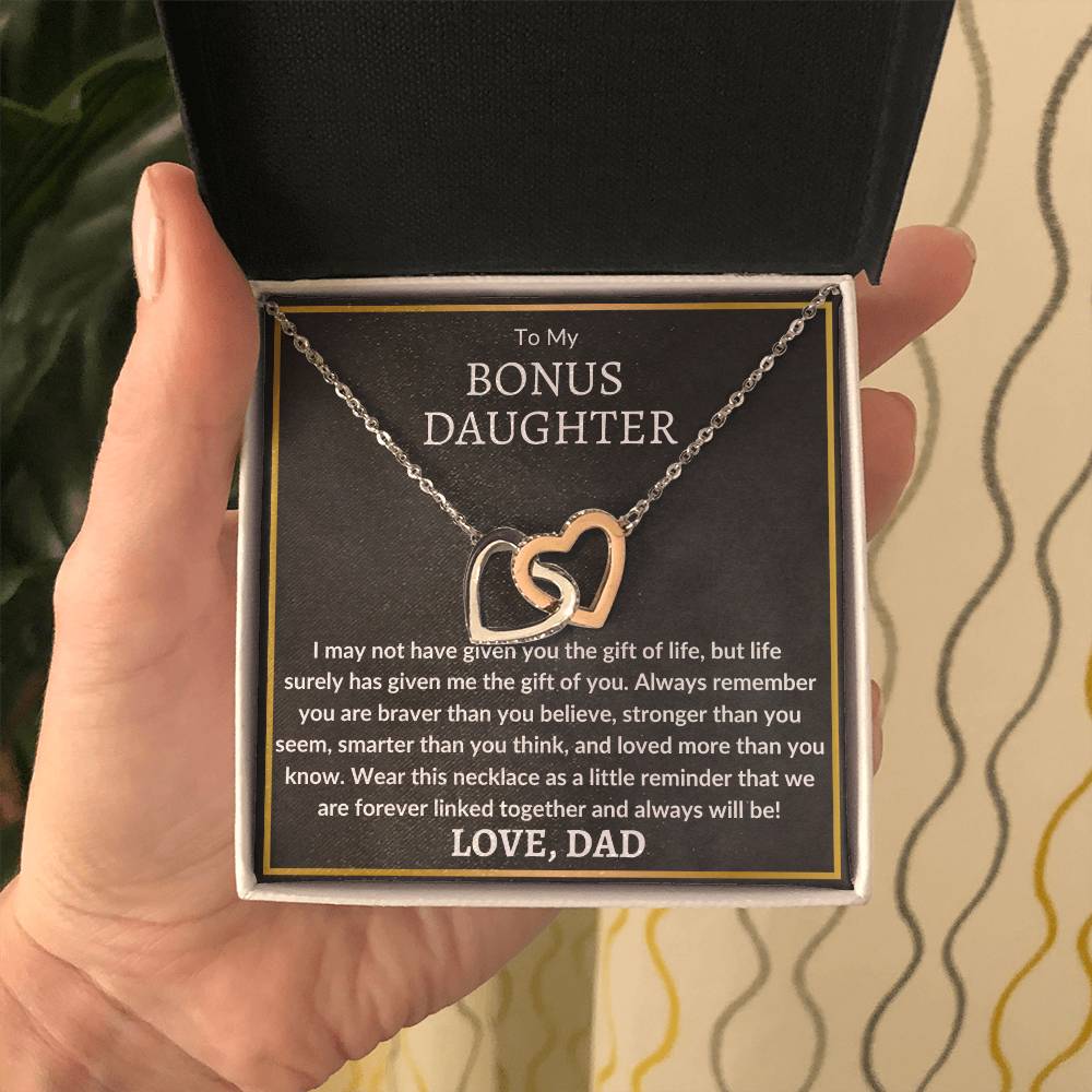 My Bonus Daughter - Braver than you believe Jewelry Giftinum