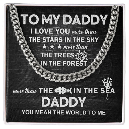 My Daddy - I love you more than JewelryGiftinum