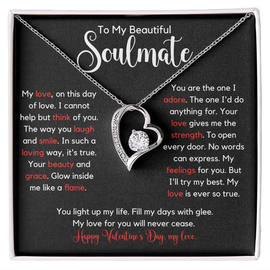 My love, on this day of love - Soulmate Necklace JewelryGiftinum