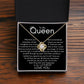 My Queen Necklace - whenever you feel JewelryGiftinum