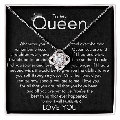 My Queen Necklace - whenever you feel JewelryGiftinum