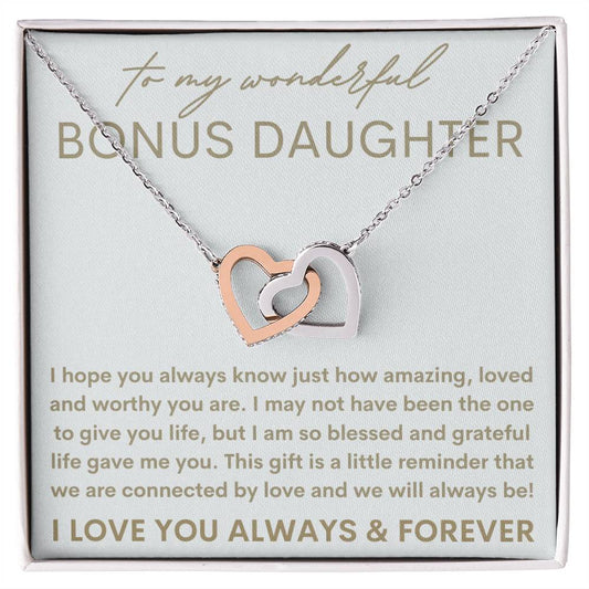 My Wonderful Bonus Daughter | Life gave me you Jewelry Giftinum