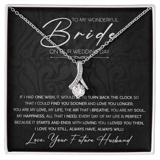 My Wonderful Bride Necklace JewelryGiftinum