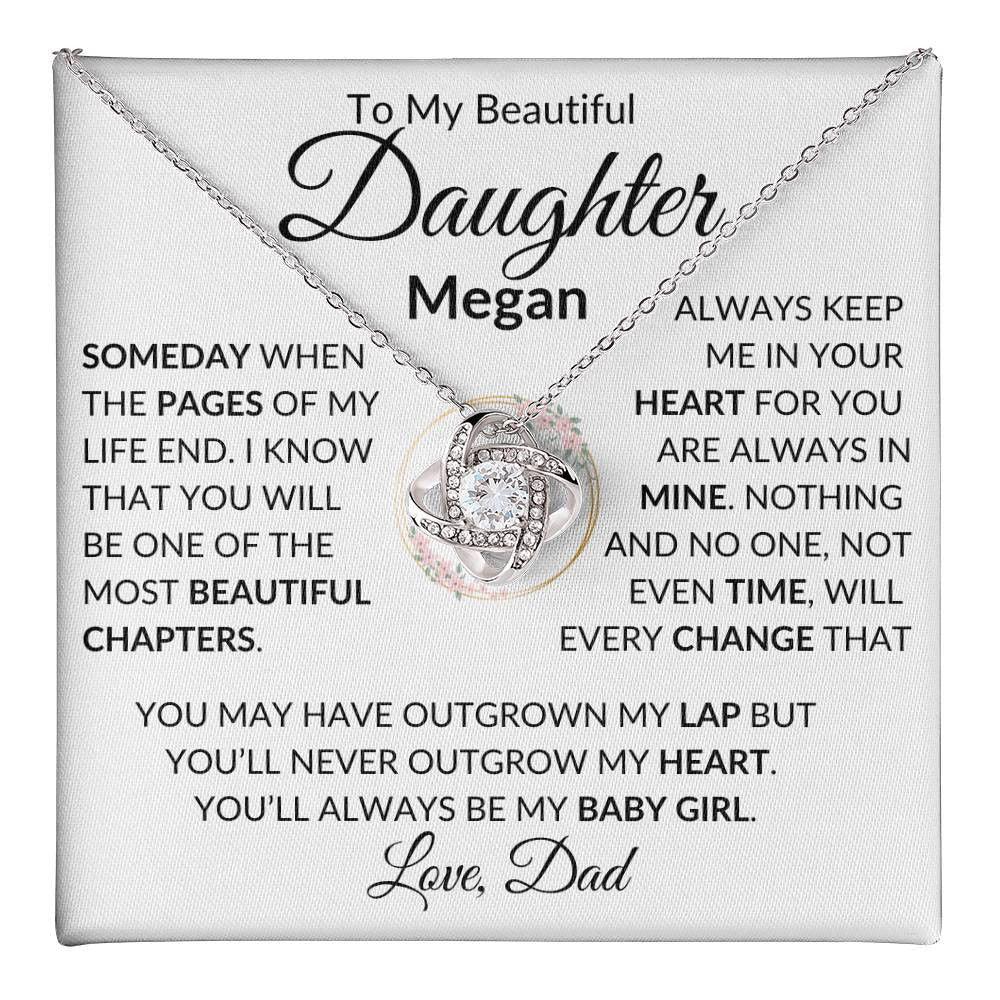 Personalized Daughter Necklace From Dad - Someday when Giftinum