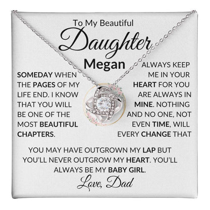 Personalized Daughter Necklace - Someday when - Premium  - Just $59.95! Shop now at Giftinum