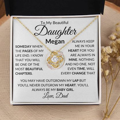 Personalized Daughter Necklace - Someday when Giftinum