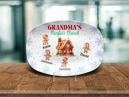 Personalized Grandma's Perfect Batch Platter (1) Platter Giftinum