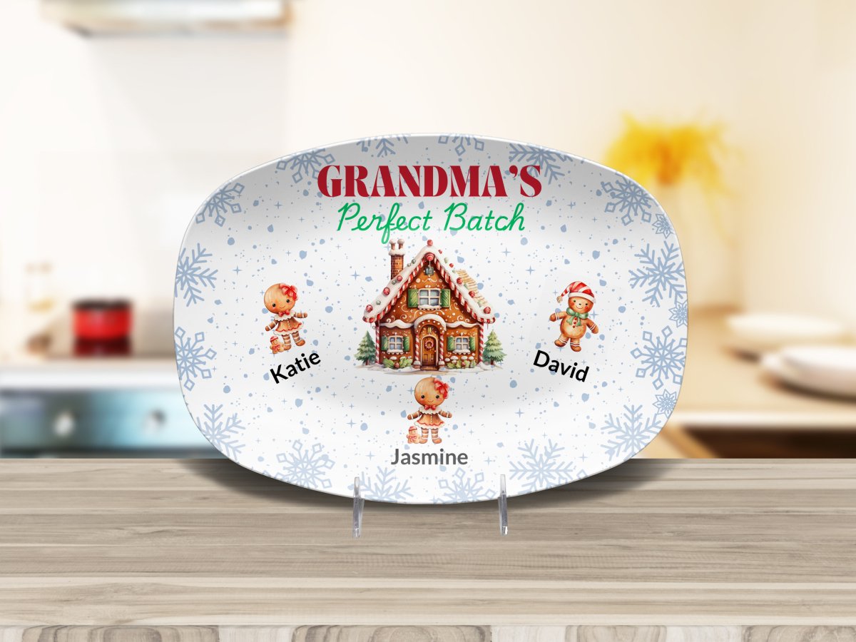 Personalized Grandma's Perfect Batch Platter (2) Platter Giftinum